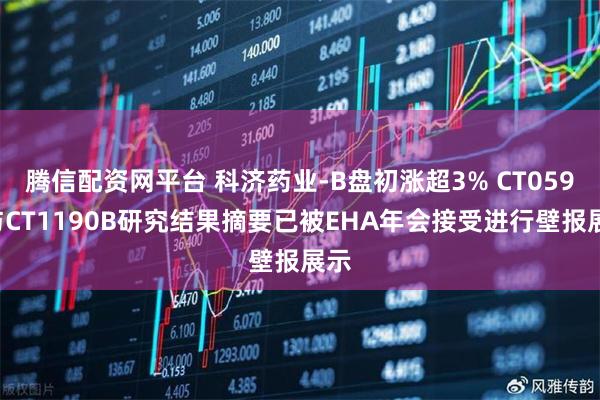 腾信配资网平台 科济药业-B盘初涨超3% CT0596与CT1190B研究结果摘要已被EHA年会接受进行壁报展示